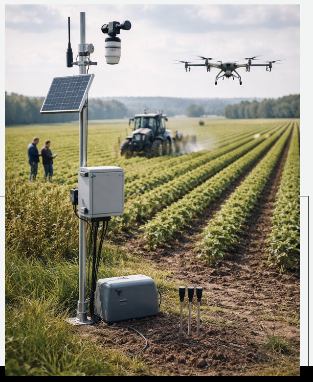 Разработка IoT мониторинга полей в Таре от 8745 р. | АвикейТар